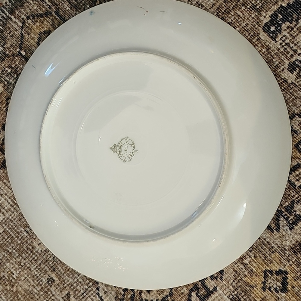 Lazeyras, Rosenfeld & Lehman (L R L) Limoges Bird Game Plate - Picture 11 of 12
